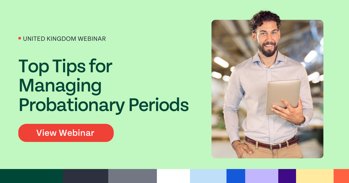 Top Tips For Managing Probationary Periods Hr Duo Webinar
